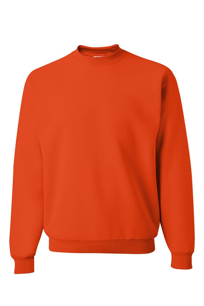 Orange & Blue Stacked Gameday Unisex NuBlend Crew Sweatshirt - Wholesale Accessory Market