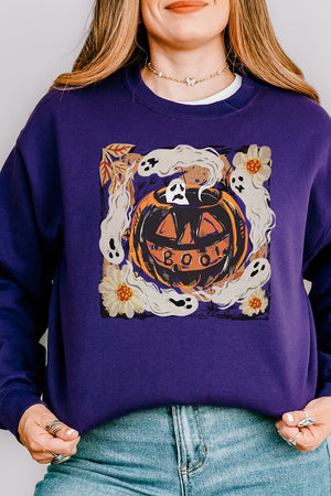 Vintage Spooky Friends Unisex NuBlend Crew Sweatshirt - Wholesale Accessory Market