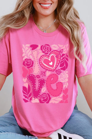 Boho Love Is In The Air Premium Cotton Unisex T-Shirt - Wholesale Accessory Market