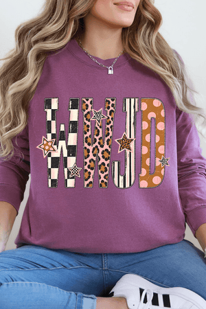 WWJD Pattern Pop Comfort Colors Heavyweight Long T-Shirt - Wholesale Accessory Market