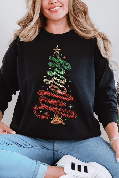 Merry In Motion Comfort Colors Heavyweight Long T-Shirt - Wholesale Accessory Market