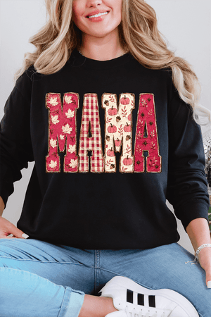 Pink Maplewood Mama Comfort Colors Heavyweight Long T-Shirt - Wholesale Accessory Market