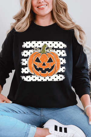 Spooky Pumpkin Pop Comfort Colors Heavyweight Long T-Shirt - Wholesale Accessory Market