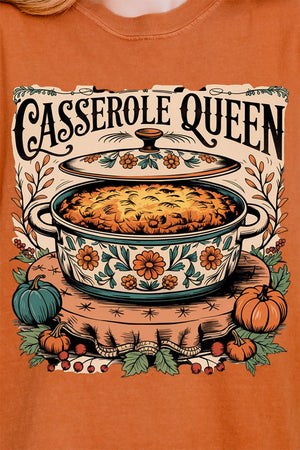 Casserole Queen Comfort Colors Heavyweight Long Sleeve T-Shirt - Wholesale Accessory Market