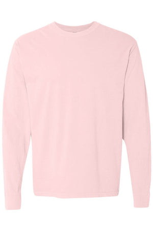 Groovy Merry Christmas Front & Back Design Comfort Colors Heavyweight Long T-Shirt - Wholesale Accessory Market