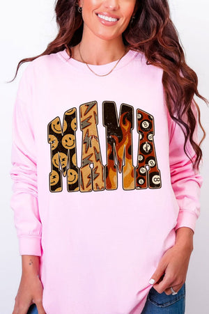 Mama Remix Comfort Colors Heavyweight Long Sleeve T-Shirt - Wholesale Accessory Market