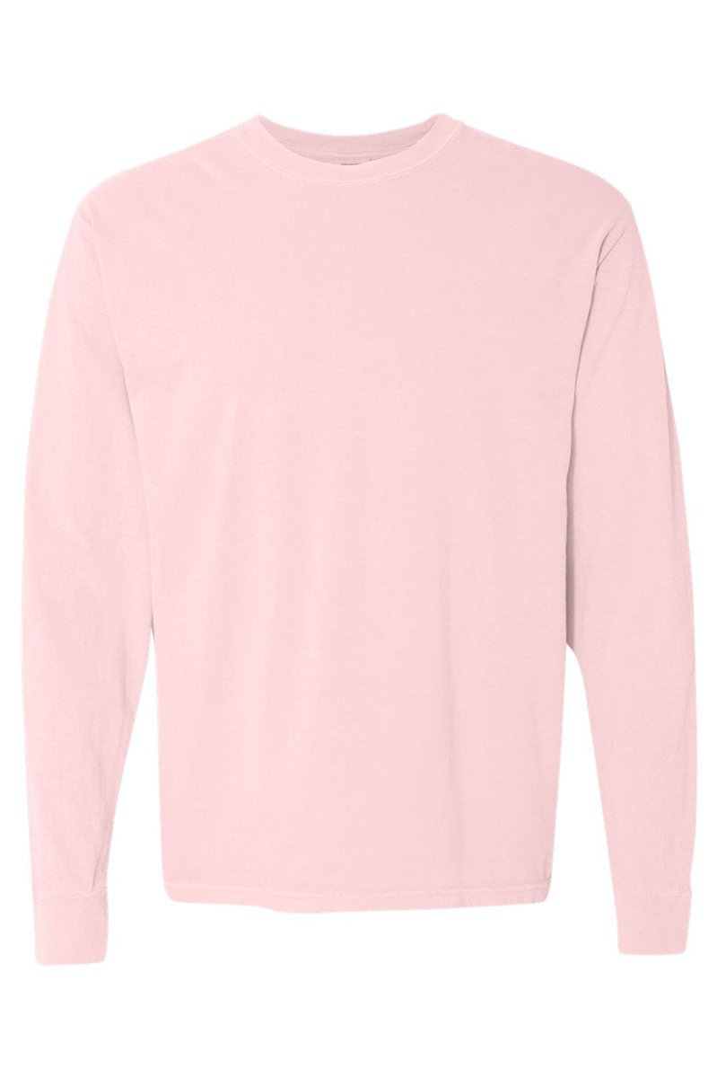 Merry And Bright Coquette Bow Comfort Colors Heavyweight Long Sleeve T-Shirt - Wholesale Accessory Market