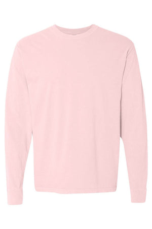 Merry And Bright Coquette Bow Comfort Colors Heavyweight Long Sleeve T-Shirt - Wholesale Accessory Market