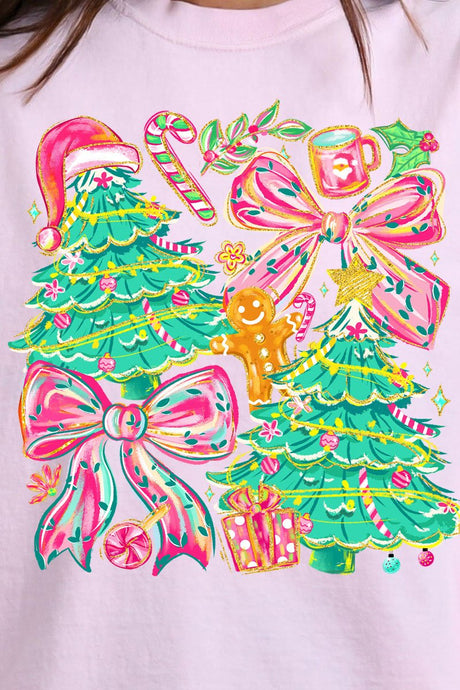 Sugarplum Magic Comfort Colors Heavyweight Long Sleeve T-Shirt - Wholesale Accessory Market