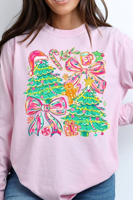 Sugarplum Magic Comfort Colors Heavyweight Long Sleeve T-Shirt - Wholesale Accessory Market