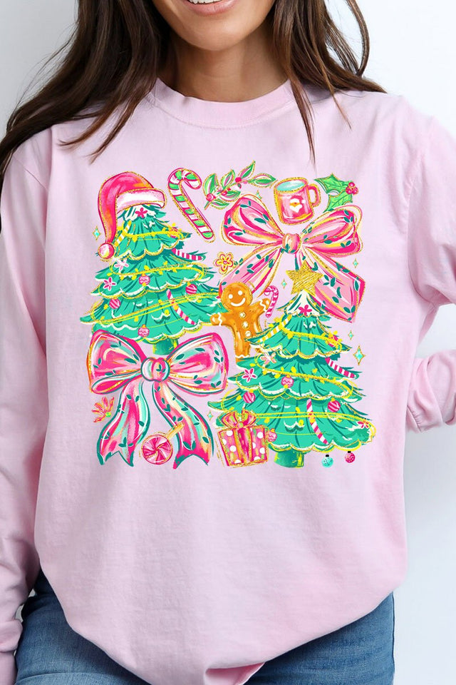 Sugarplum Magic Comfort Colors Heavyweight Long Sleeve T-Shirt - Wholesale Accessory Market