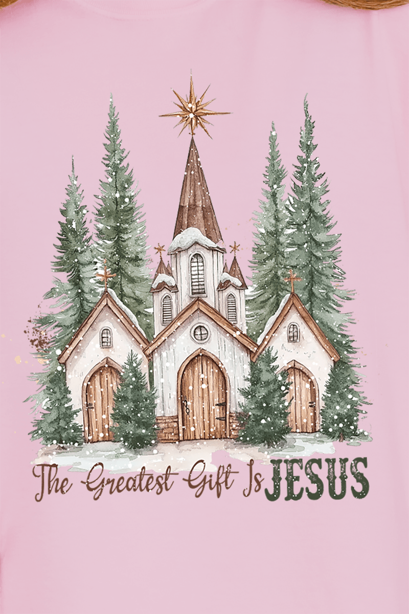 The Greatest Gift Is Jesus Comfort Colors Heavyweight Long Sleeve T-Shirt - Wholesale Accessory Market