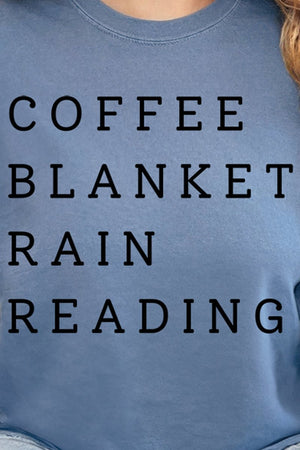 Rainy Day Reading Comfort Colors Heavyweight Long T-Shirt - Wholesale Accessory Market