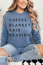 Rainy Day Reading Comfort Colors Heavyweight Long T-Shirt - Wholesale Accessory Market