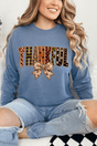 Thankful Fall Spirit Comfort Colors Heavyweight Long T-Shirt - Wholesale Accessory Market