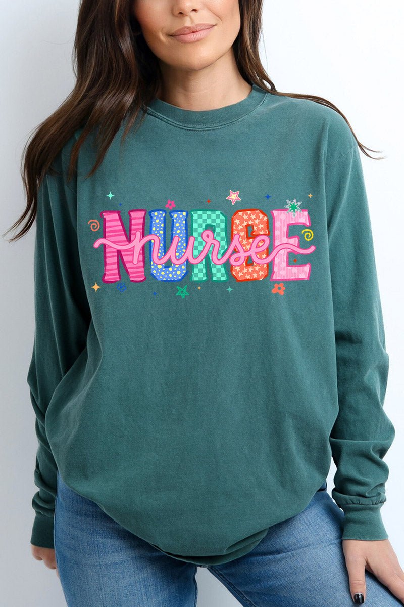 Nurse Energy Comfort Colors Heavyweight Long T-Shirt - Wholesale Accessory Market