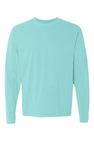 Merry And Bright Coquette Bow Comfort Colors Heavyweight Long Sleeve T-Shirt - Wholesale Accessory Market