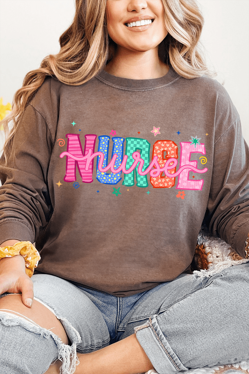 Nurse Energy Comfort Colors Heavyweight Long T-Shirt - Wholesale Accessory Market