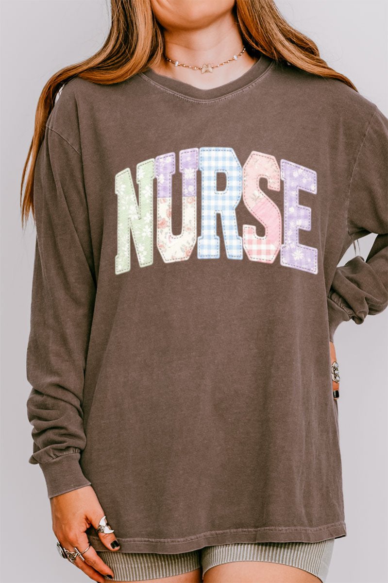 Soft Stitch Nurse Comfort Colors Heavyweight Long T-Shirt - Wholesale Accessory Market