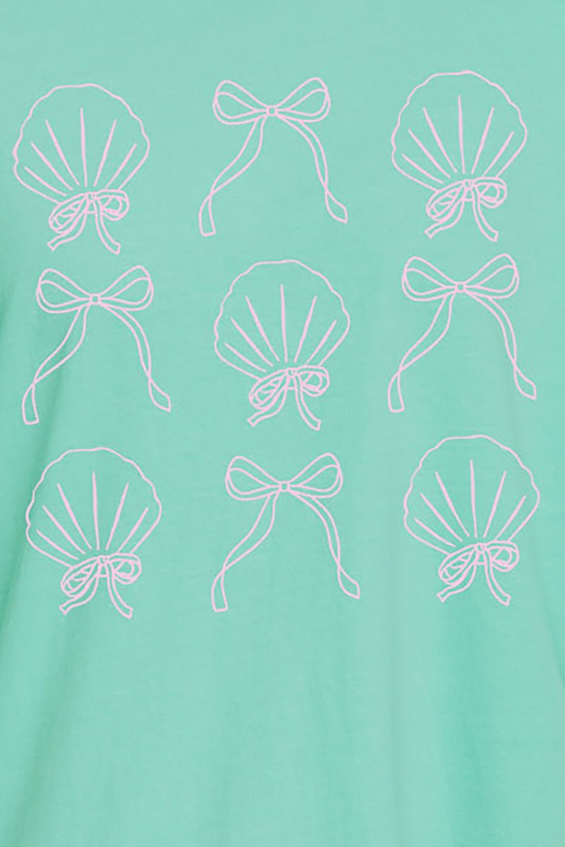 Bows And Shells Comfort Colors Heavyweight Long Sleeve T-Shirt - Wholesale Accessory Market