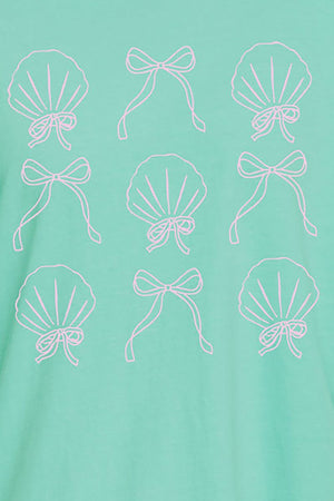 Bows And Shells Comfort Colors Heavyweight Long Sleeve T-Shirt - Wholesale Accessory Market