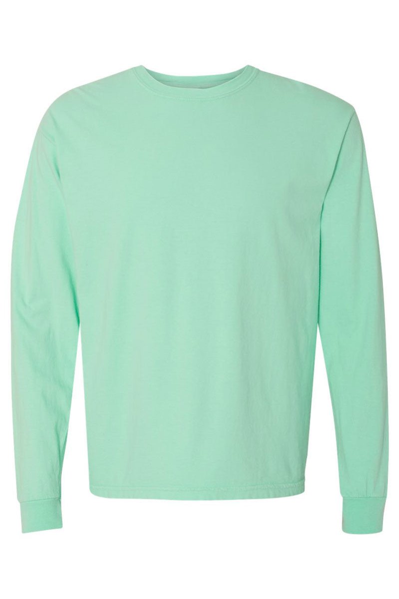 Merry And Bright Coquette Bow Comfort Colors Heavyweight Long Sleeve T-Shirt - Wholesale Accessory Market