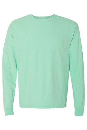 Merry And Bright Coquette Bow Comfort Colors Heavyweight Long Sleeve T-Shirt - Wholesale Accessory Market