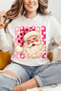 Pink Dot Jolly Santa Comfort Colors Heavyweight Long T-Shirt - Wholesale Accessory Market