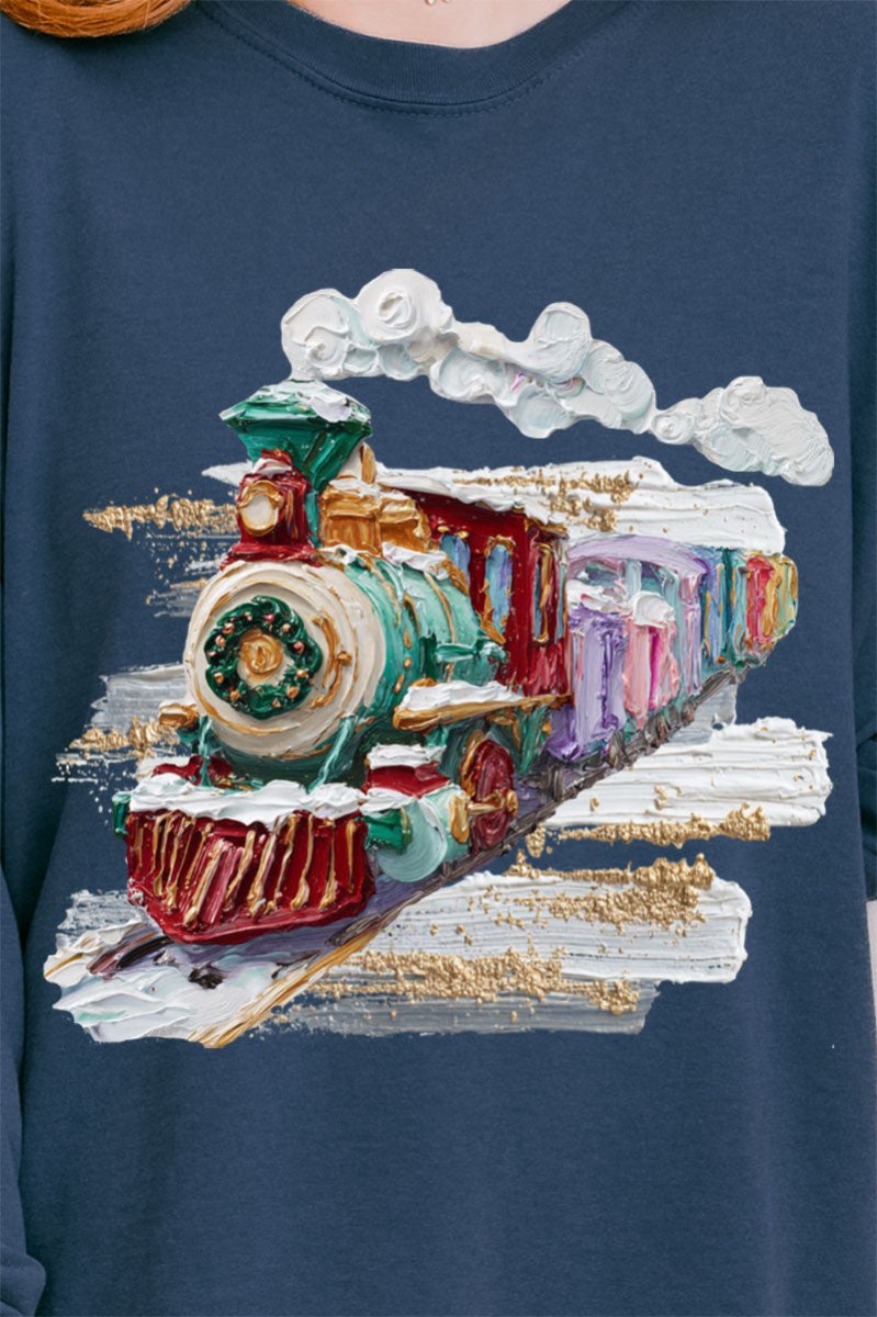 The Painted Train Comfort Colors Heavyweight Long Sleeve T-Shirt - Wholesale Accessory Market