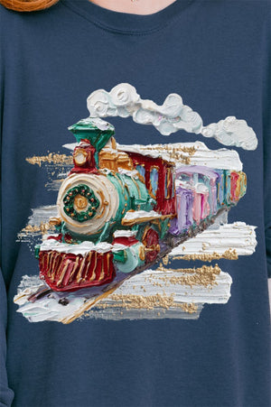 The Painted Train Comfort Colors Heavyweight Long Sleeve T-Shirt - Wholesale Accessory Market