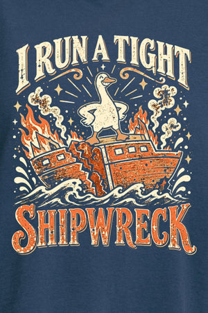 Tight Shipwreck Goose Comfort Colors Heavyweight Long T-Shirt - Wholesale Accessory Market