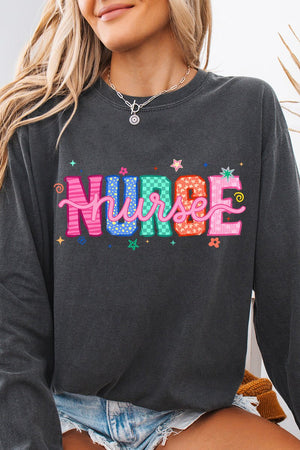 Nurse Energy Comfort Colors Heavyweight Long T-Shirt - Wholesale Accessory Market