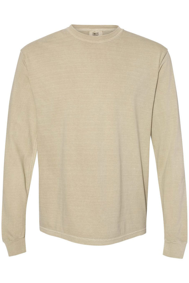 Pink Lace Coffee Weather Comfort Colors Heavyweight Long Sleeve T-Shirt - Wholesale Accessory Market