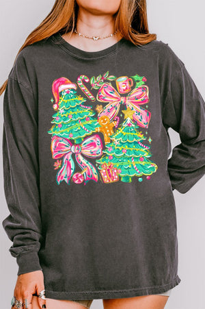 Sugarplum Magic Comfort Colors Heavyweight Long Sleeve T-Shirt - Wholesale Accessory Market