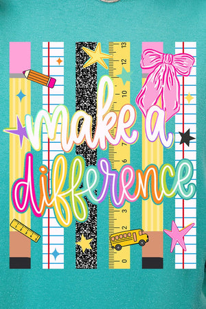 Make A Difference Comfort Colors Heavyweight Long Sleeve T-Shirt - Wholesale Accessory Market