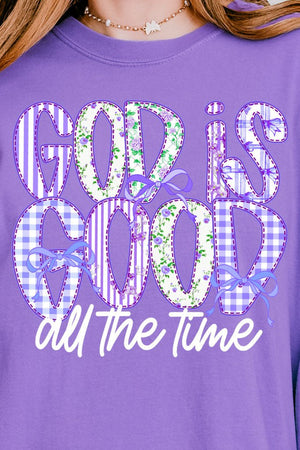 Coquette God Is Good Comfort Colors Heavyweight Long Sleeve T-Shirt - Wholesale Accessory Market