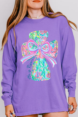 Faith & Frills Comfort Colors Heavyweight Long Sleeve T-Shirt - Wholesale Accessory Market
