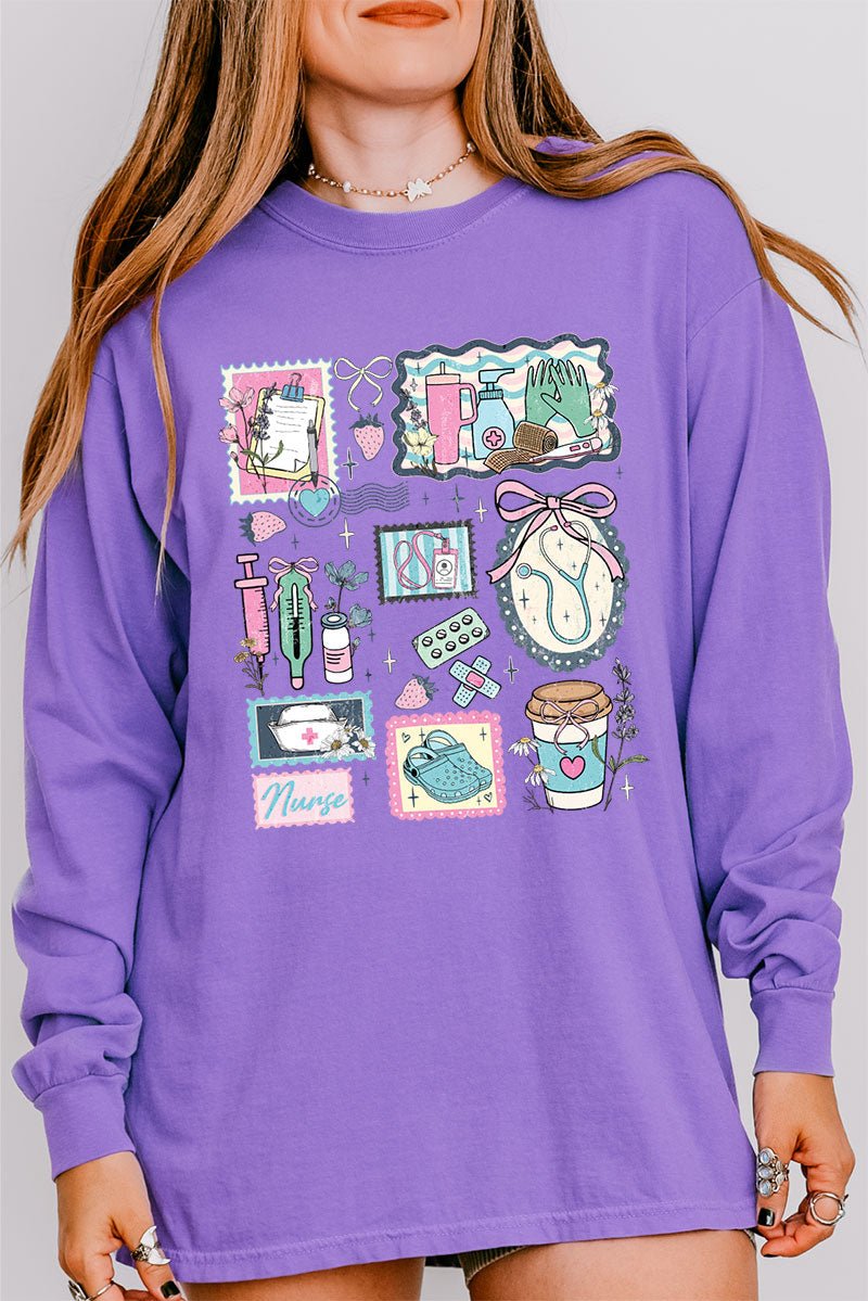 Scrubs Club Comfort Colors Heavyweight Long T-Shirt - Wholesale Accessory Market