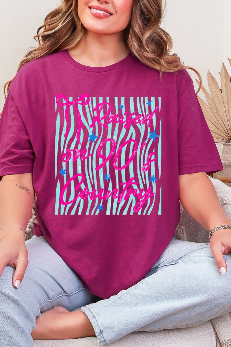 Wavy 90's Country Softstyle Adult T-Shirt - Wholesale Accessory Market