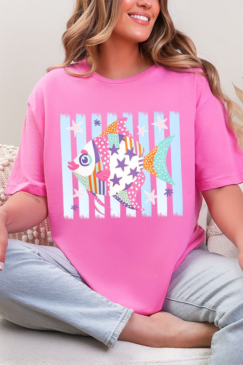 Candy Coast Angelfish Softstyle Adult T-Shirt - Wholesale Accessory Market