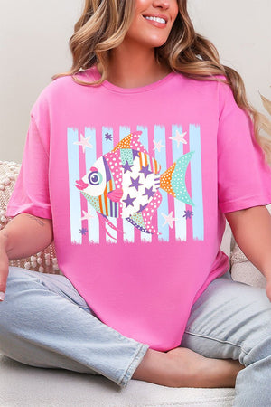Candy Coast Angelfish Softstyle Adult T-Shirt - Wholesale Accessory Market