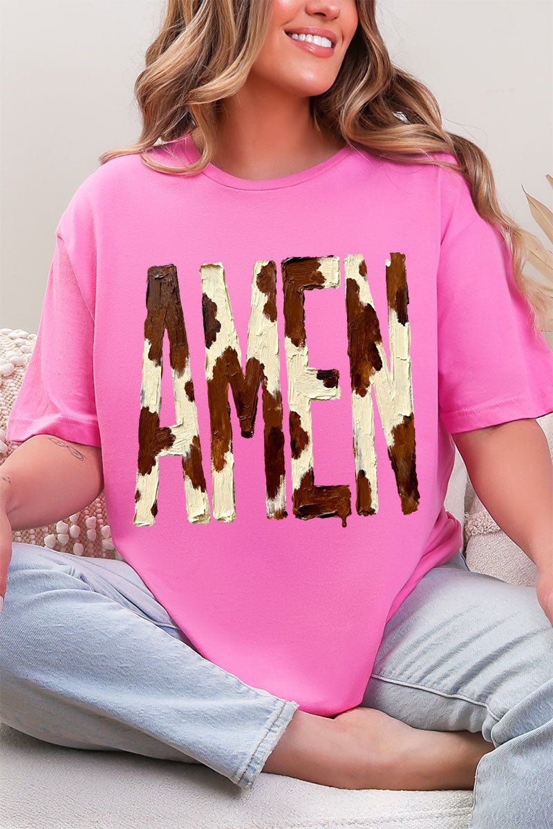 Painted Cow Amen Softstyle Adult T-Shirt - Wholesale Accessory Market