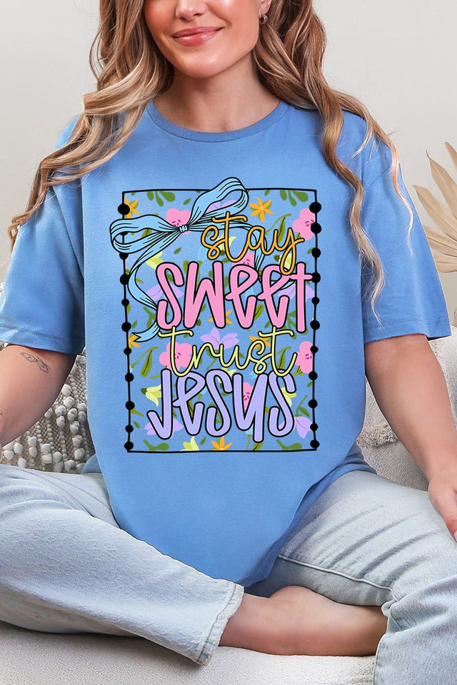 Stay Sweet Trust Jesus Softstyle Adult T-Shirt - Wholesale Accessory Market