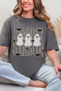 Spooky Season Gingham & Ghosts Softstyle Adult T-Shirt - Wholesale Accessory Market