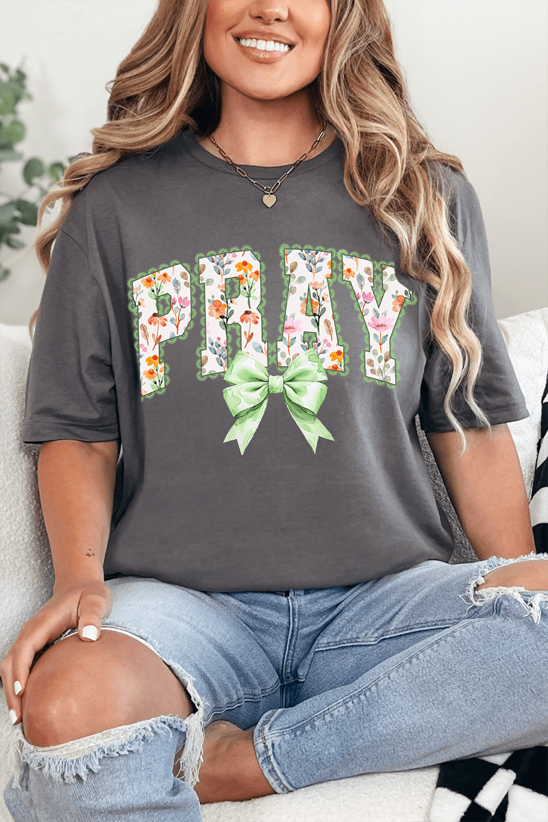 Watercolor Petaled Pray Softstyle Adult T-Shirt - Wholesale Accessory Market