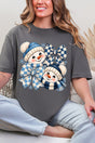 Winter Check Snowmen Softstyle Adult T-Shirt - Wholesale Accessory Market
