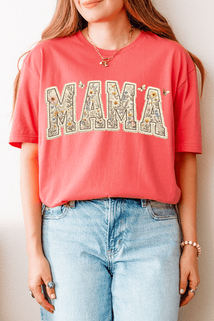 Buzzing Blooms Mama Softstyle Adult T-Shirt - Wholesale Accessory Market