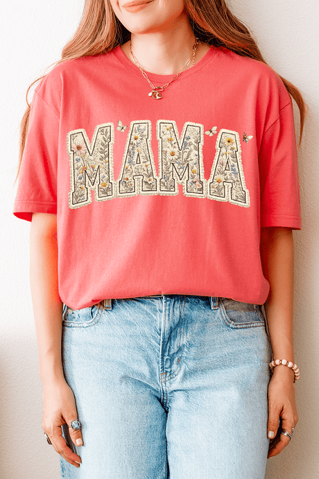 Buzzing Blooms Mama Softstyle Adult T-Shirt - Wholesale Accessory Market