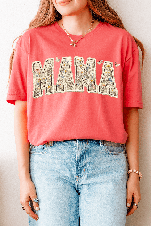 Buzzing Blooms Mama Softstyle Adult T-Shirt - Wholesale Accessory Market