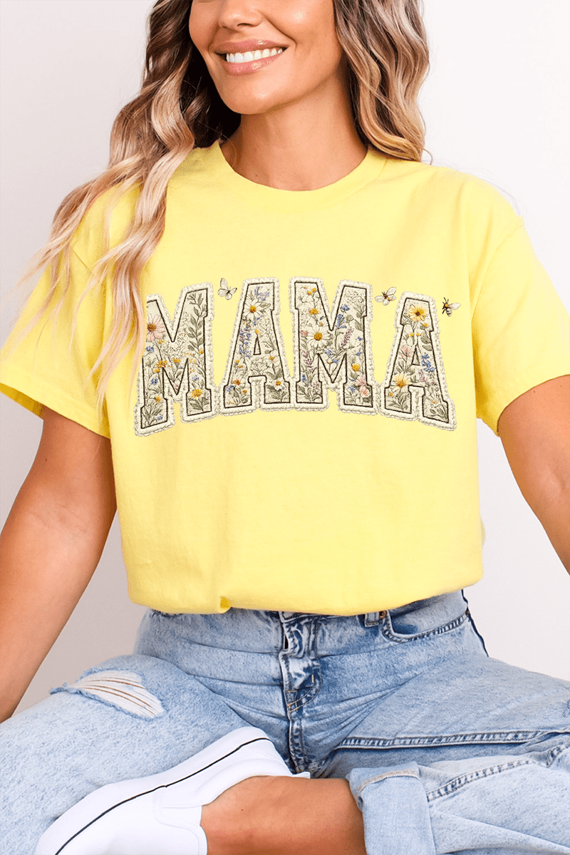 Buzzing Blooms Mama Softstyle Adult T-Shirt - Wholesale Accessory Market
